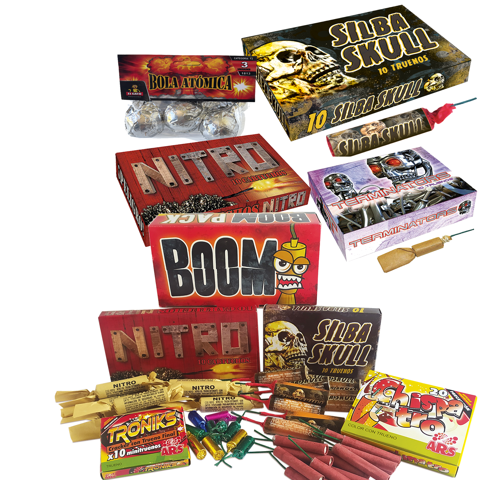 PACK AHORRO TODOS ESTOS TRUENOS Y BARRENOS